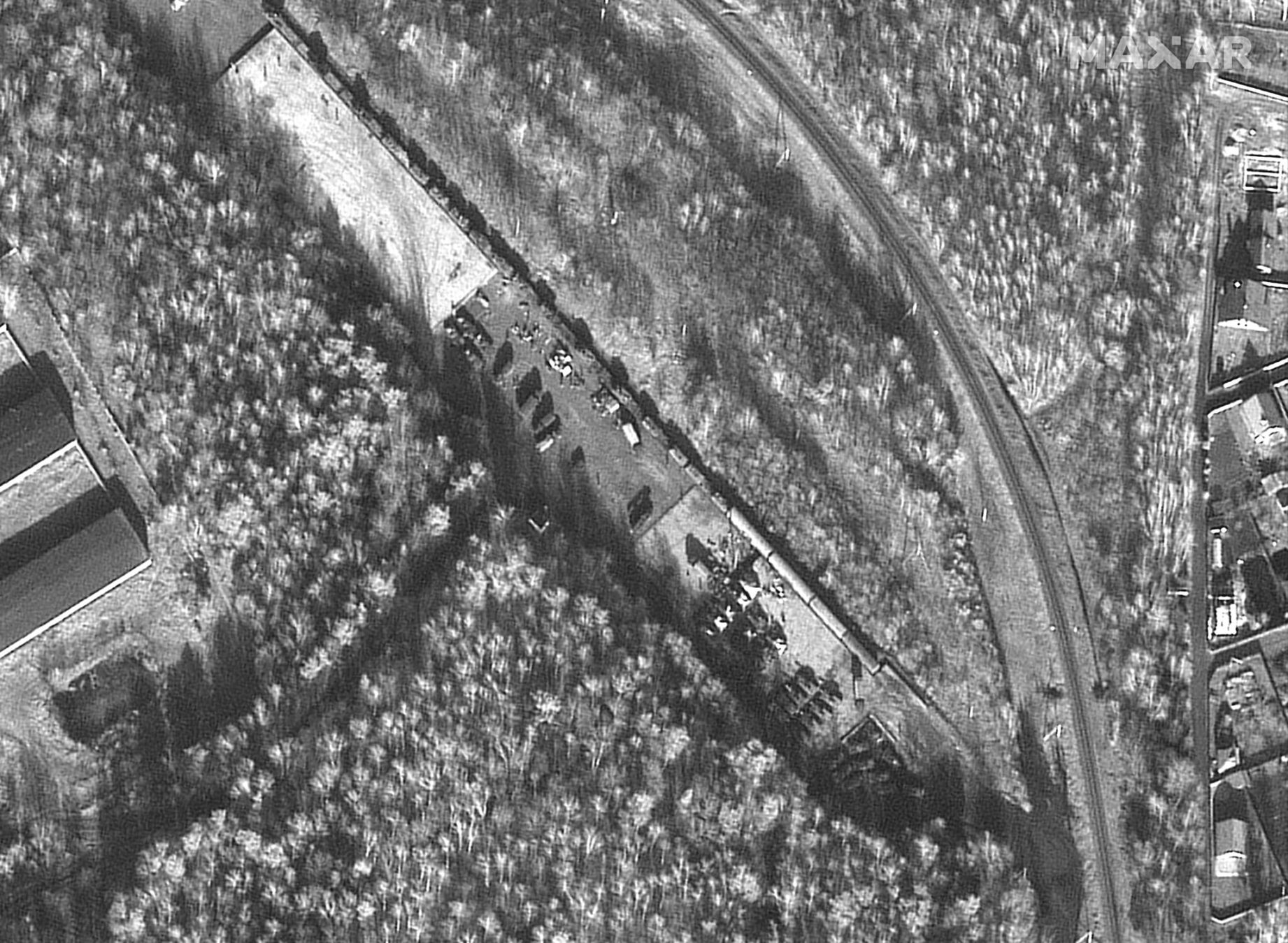 Fotos por satélite ofrecen una visión impresionante del desarrollo de la crisis sobre Ucrania