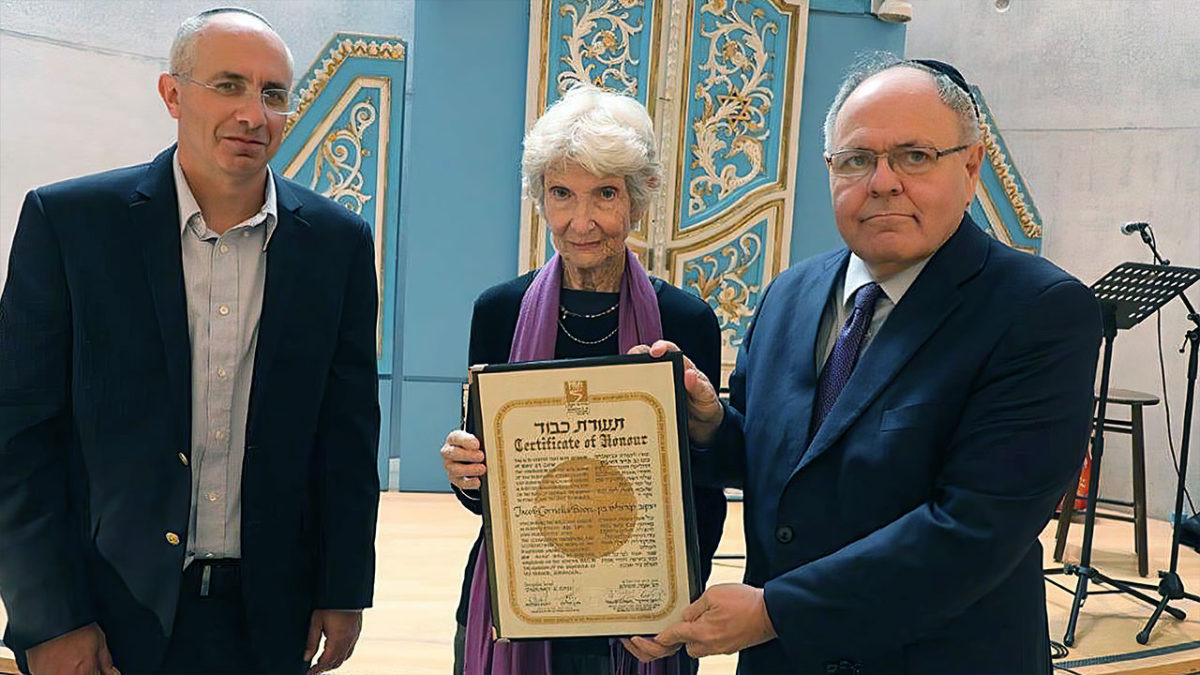 Se rinde homenaje a un holandés que rescató a varios judíos