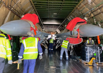 Cuatro F-16 más enviados a Top Aces para vuelos de entrenamiento de ataque
