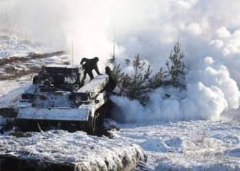 Russian units near Ukraine moved into "attack positions," U.S. official says