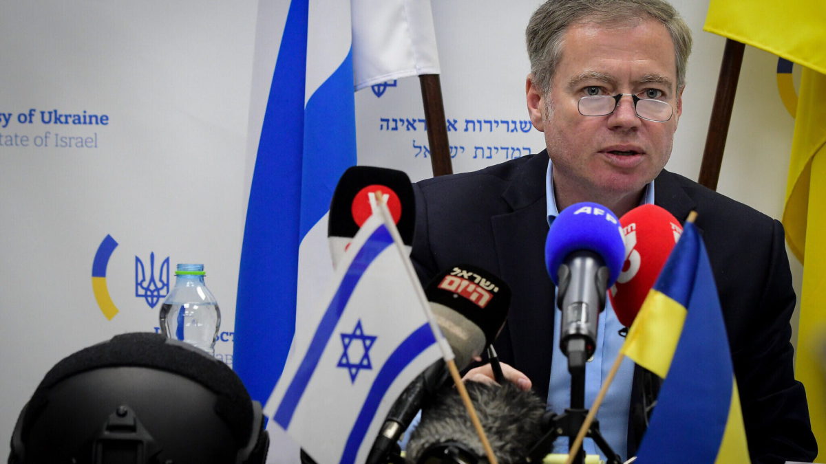 Delegación ucraniana de alto nivel en Israel