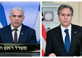 Lapid volará mañana a Letonia para reunirse con Blinken