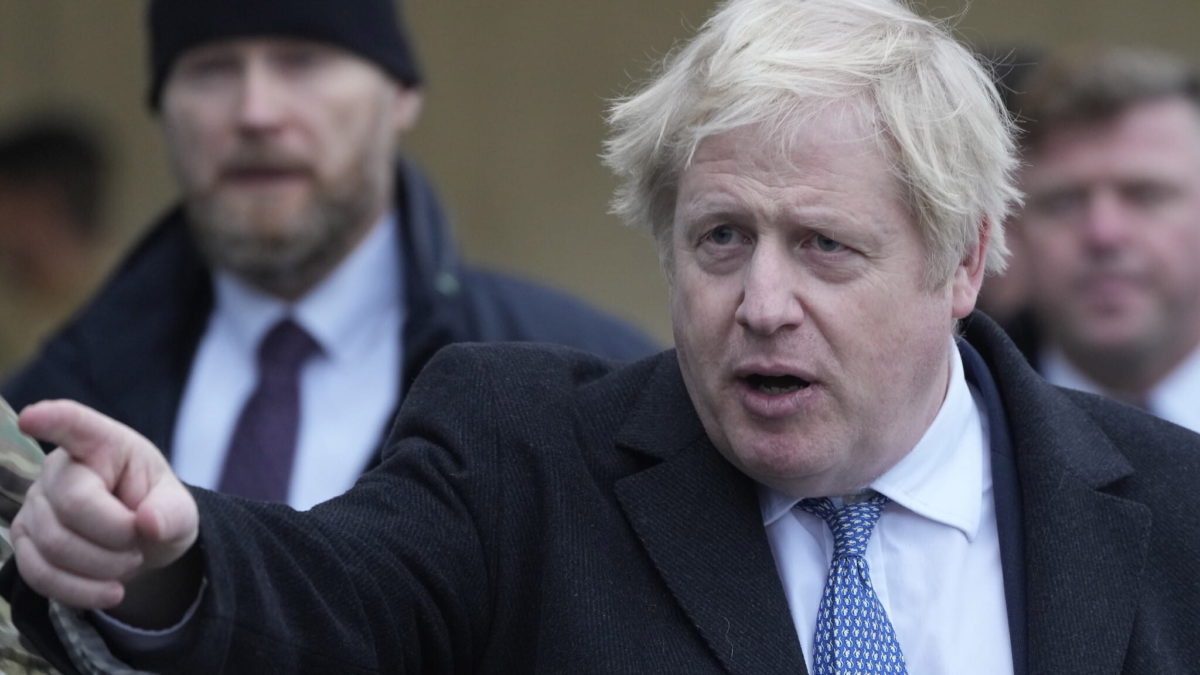 Boris Johnson: La invasión rusa de Ucrania es “un punto de inflexión para el mundo”