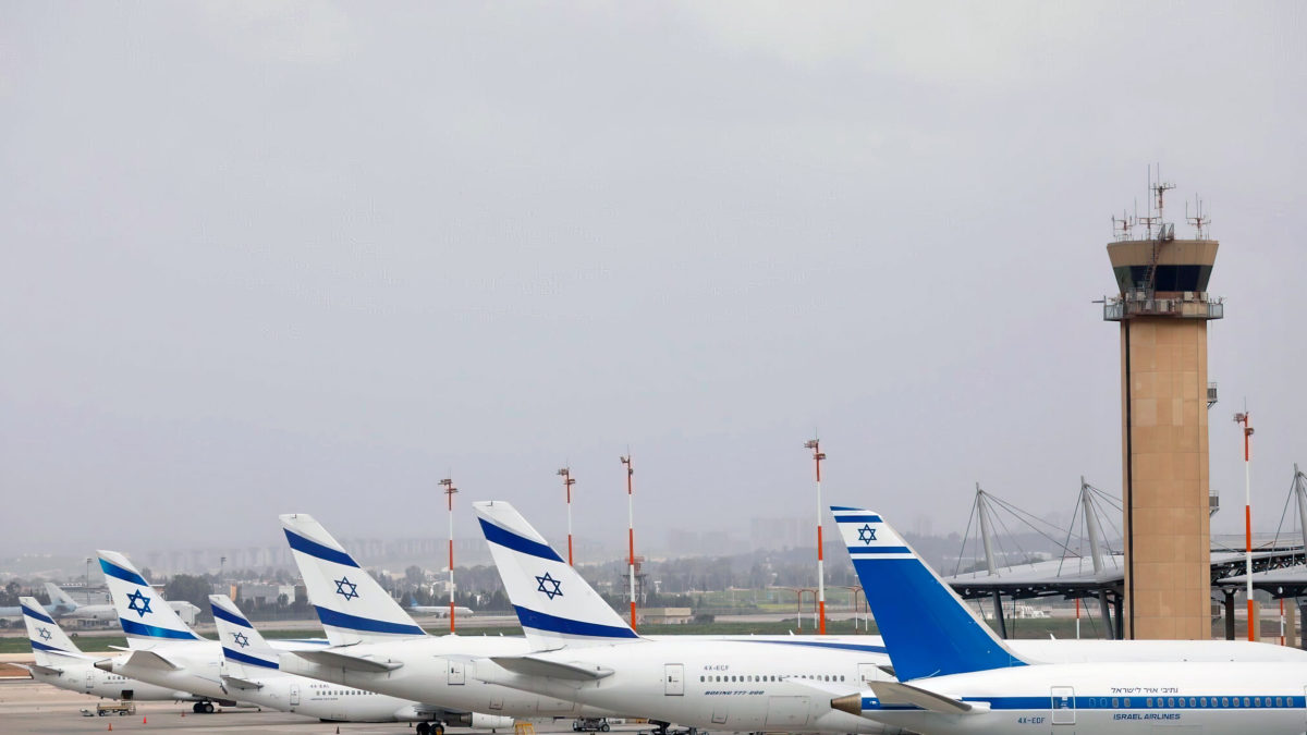 El Al no pudo participar en el sobrevuelo por falta de pilotos