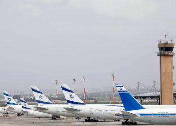 El Al no pudo participar en el sobrevuelo por falta de pilotos