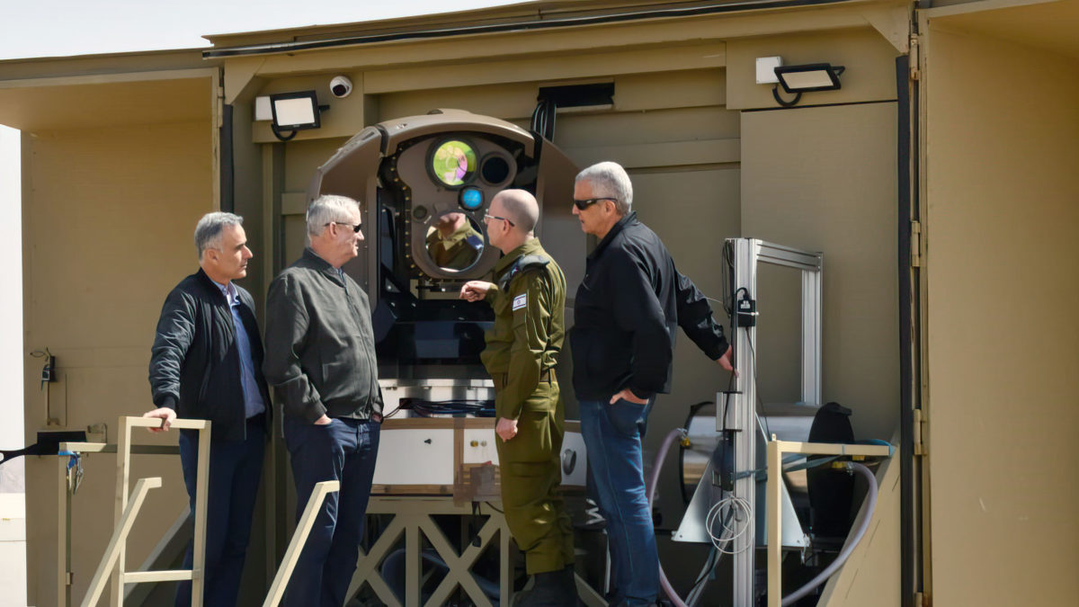 Israel avanza en la defensa contra cohetes basada en láser