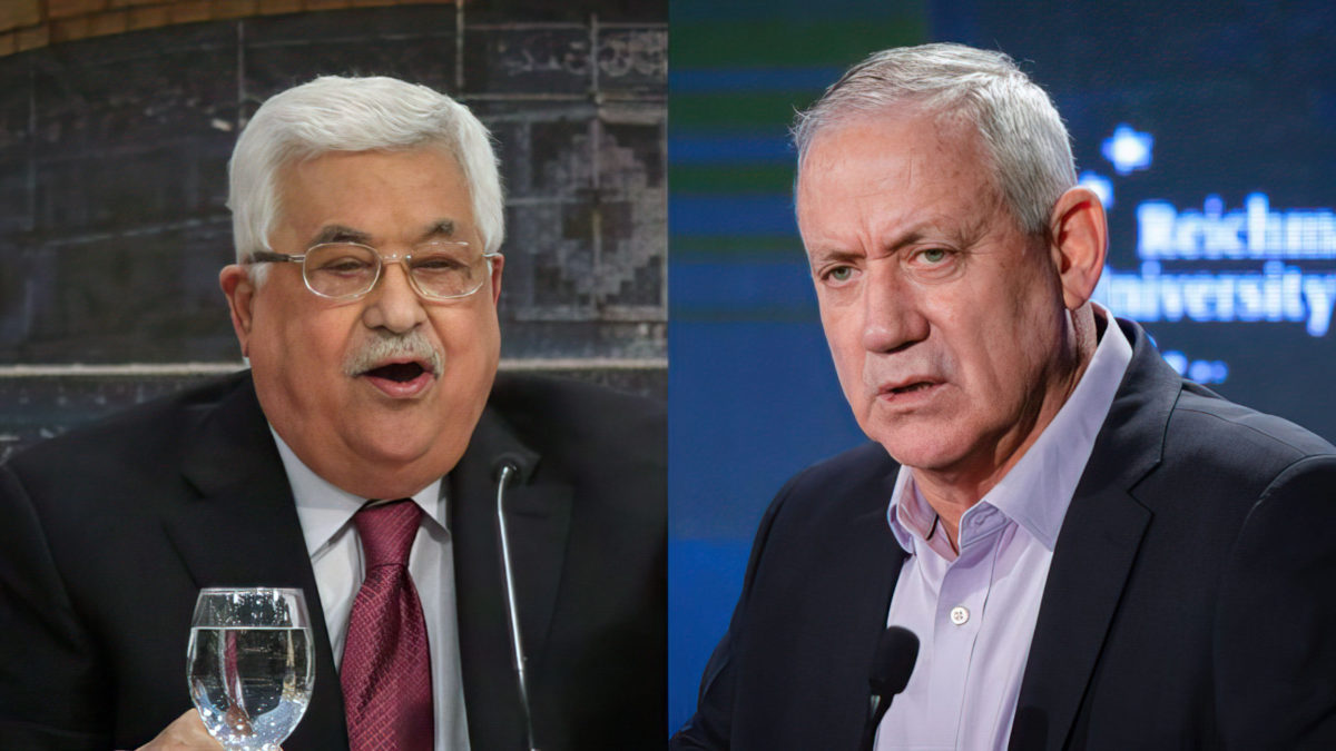 Gantz ofrece nuevos beneficios económicos a la Autoridad Palestina