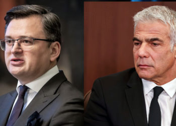 Canciller ucraniano rechaza la petición de Lapid de una llamada telefónica