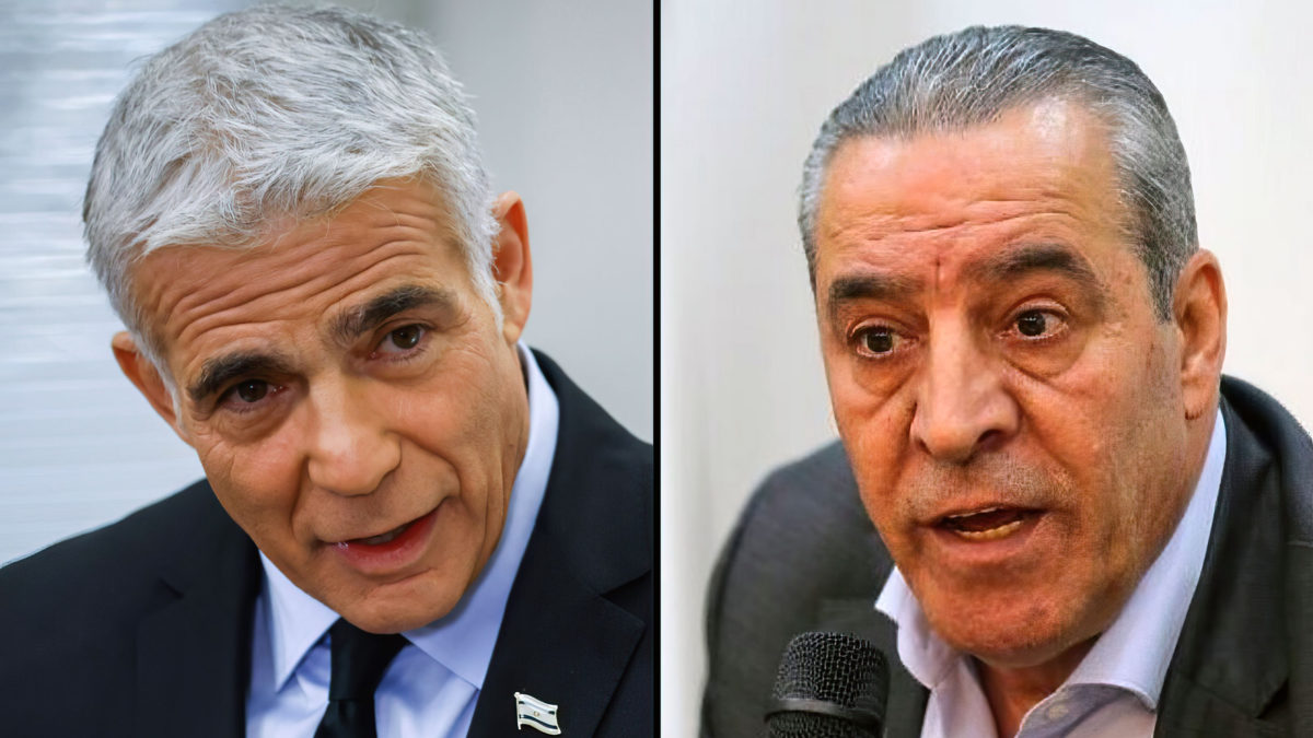 Ministro de Relaciones Exteriores de Israel se reúne con funcionario de la Autoridad Palestina