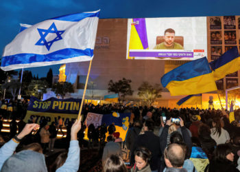 Zelensky pidió la Cúpula de Hierro a Israel en su mensaje ante la Knesset