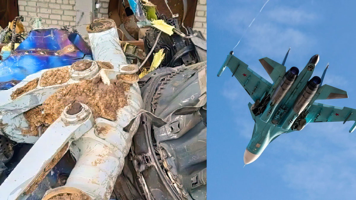 Ucrania afirma haber derribado otro bombardero polivalente Su-34 ruso