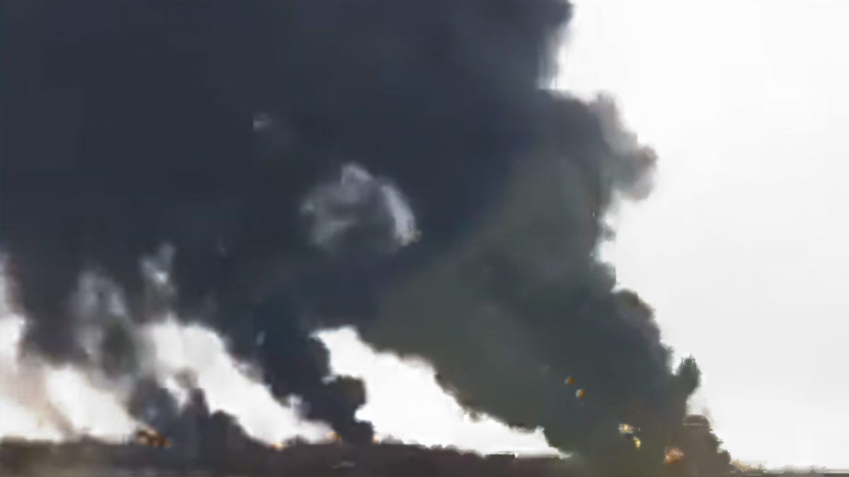 Aeropuerto del centro de Ucrania completamente destruido por misiles rusos