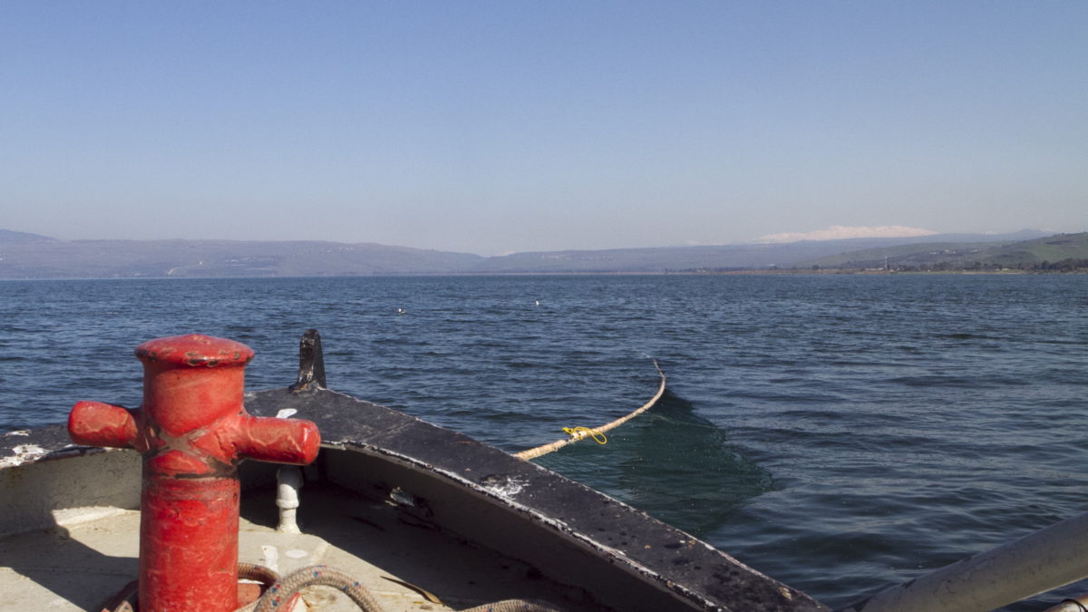 El Kinneret termina en febrero a un metro del nivel máximo