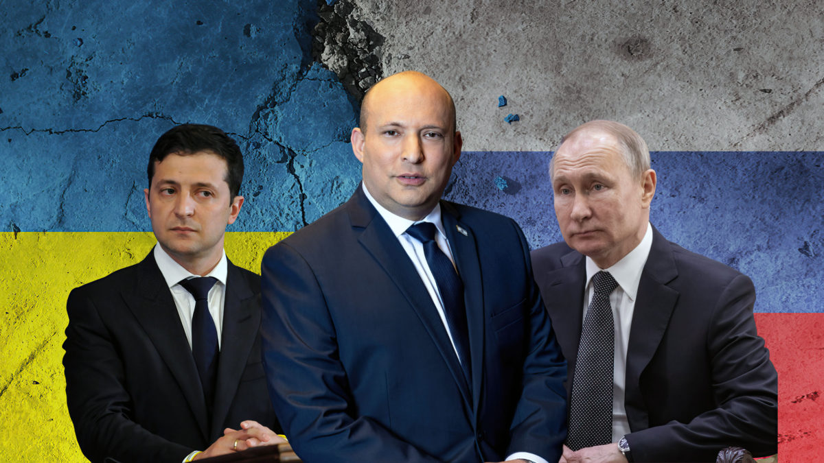 En su mediación entre Putin y Zelensky: Bennett se juega el todo o nada