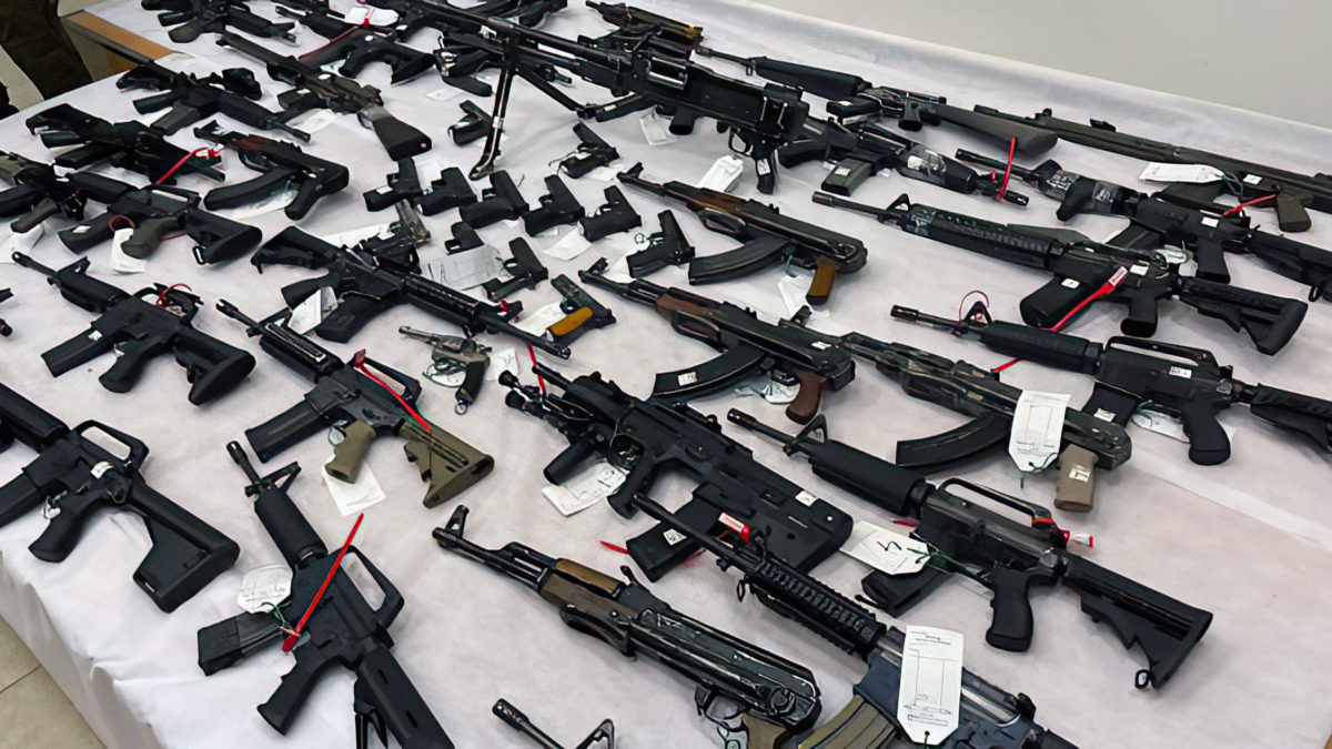 ¿Cuántas armas ilegales hay en Israel?