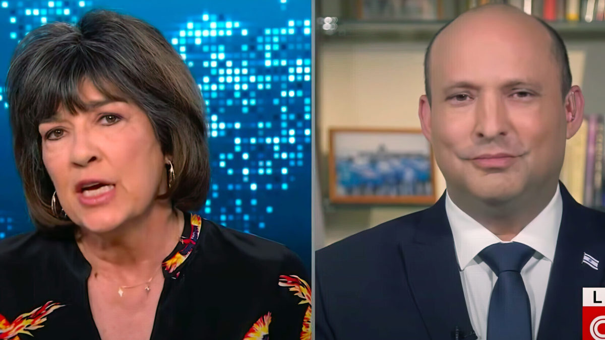 Bennett discute con presentadora de la CNN sobre las tensiones en Jerusalén