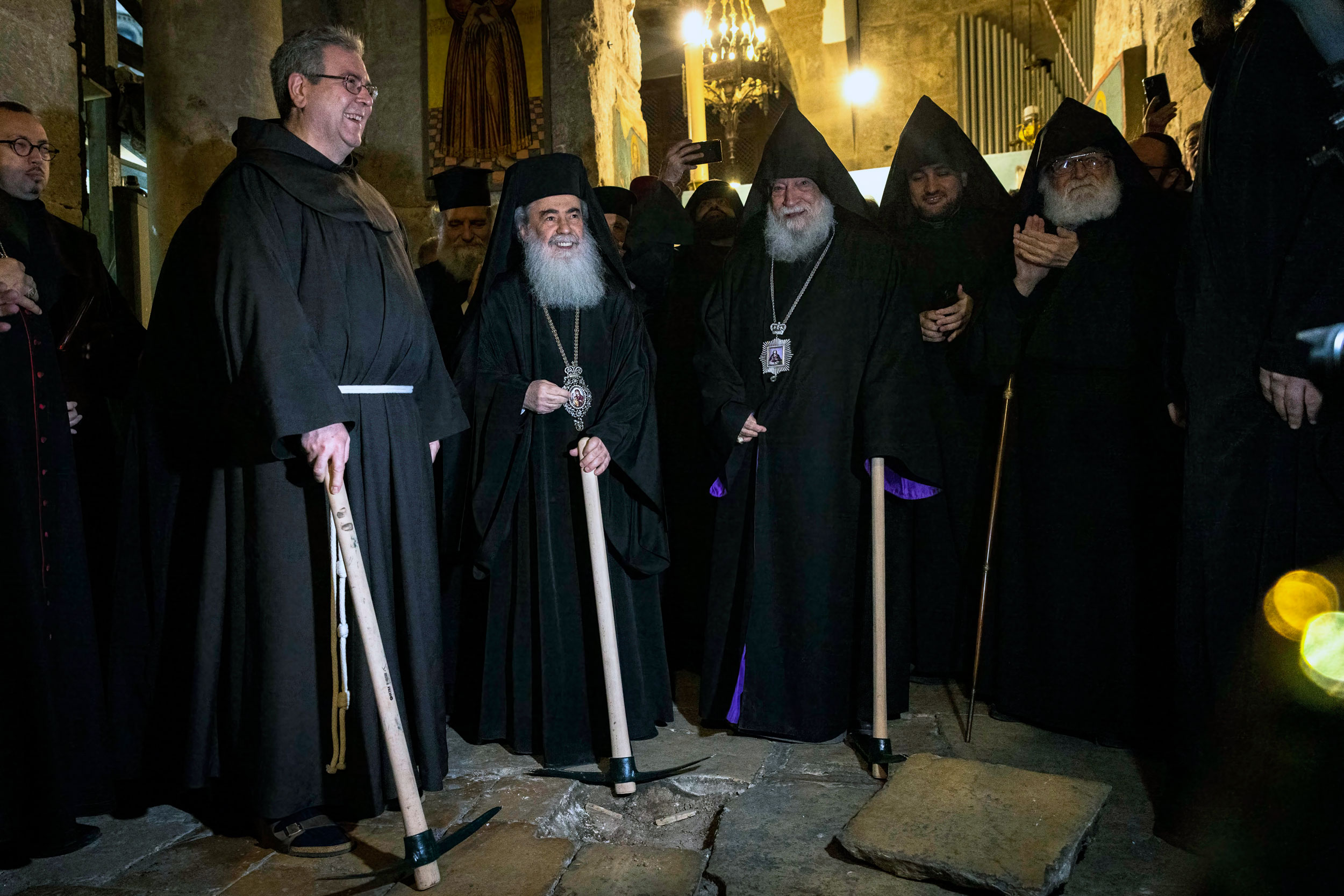 Se redescubre el antiguo altar de la Iglesia del Santo Sepulcro, según investigadores