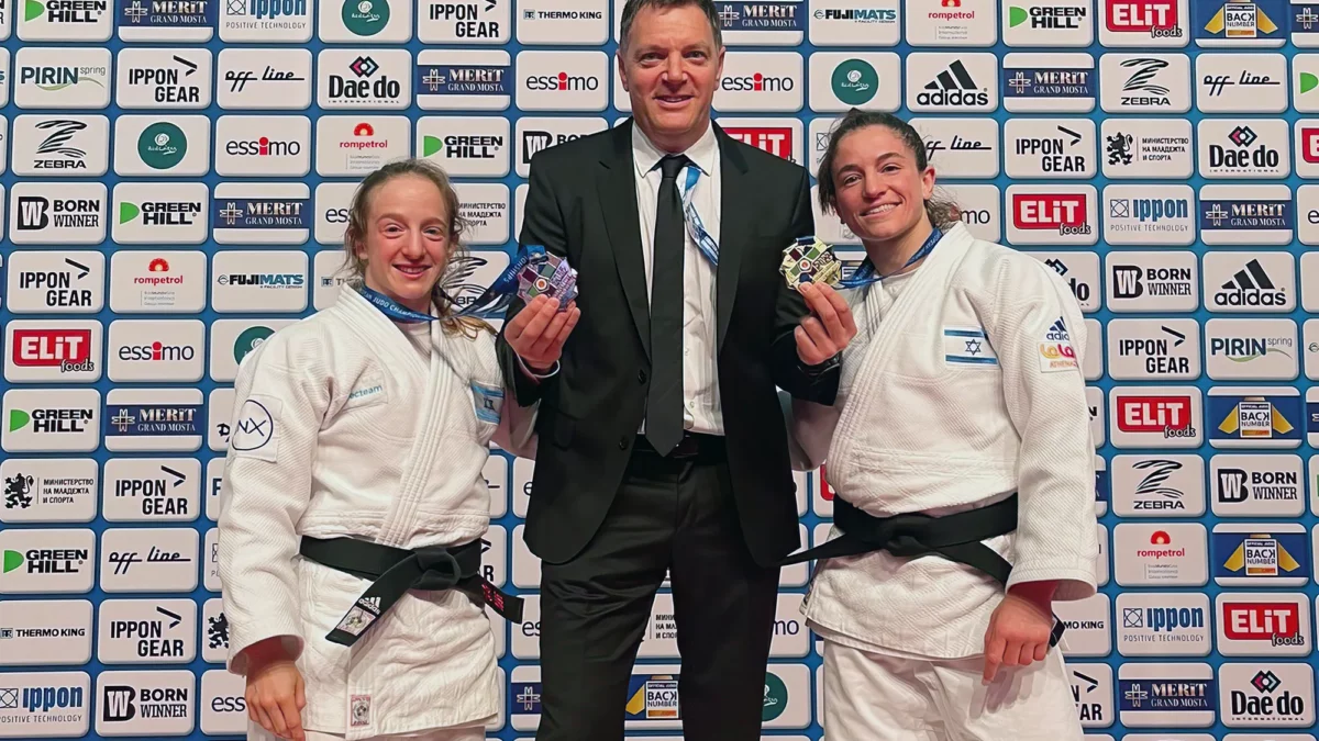 La israelí Timna Nelson-Levy gana medalla de oro en los Campeonatos de Europa de Judo