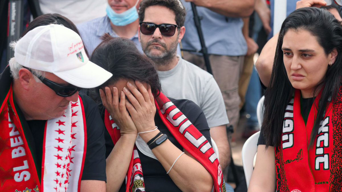 Comienza el funeral de la primera víctima del atentado terrorista en Tel Aviv