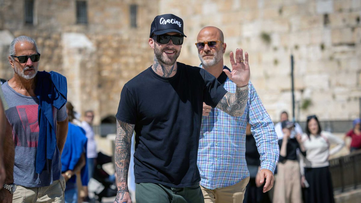 Adam Levine, de Maroon 5: “superemocionado” de estar en Israel