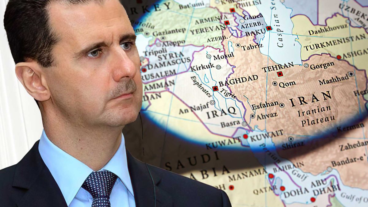 Assad apuesta por el diablo en su reunión con Irán