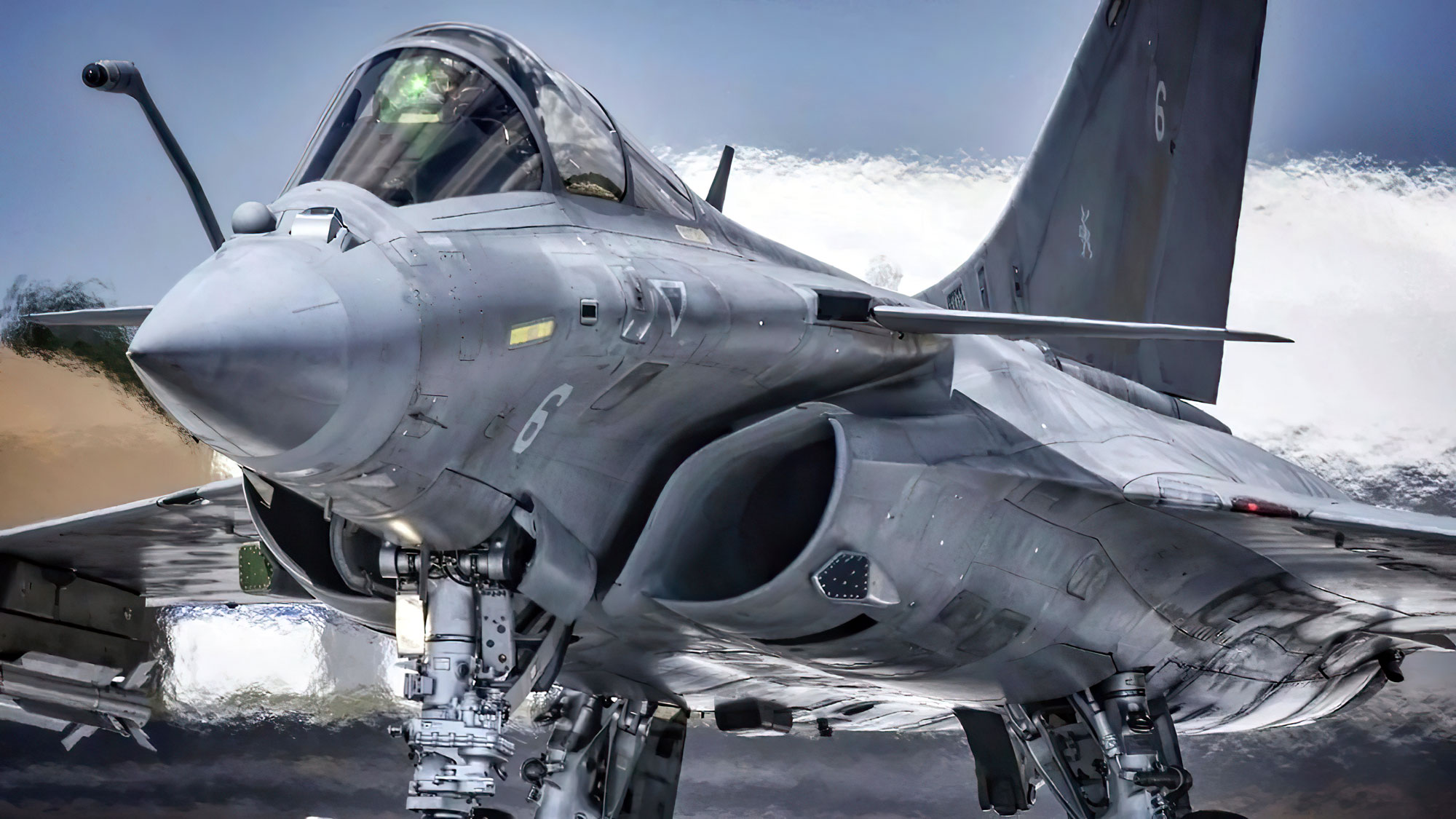 El Dassault Rafale no es un F-35: pero es un avión de combate duro