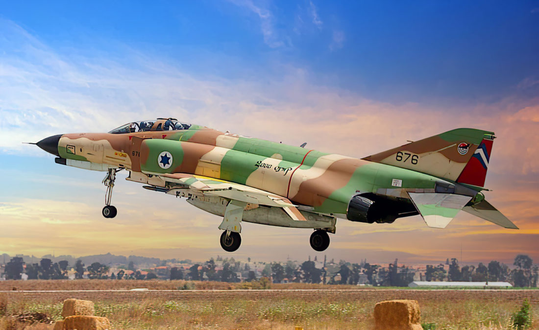 Por qué los F-4E Phantom fueron los cazas predilectos de Israel