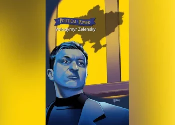 La historia de la vida del presidente ucraniano Zelensky contada en un nuevo cómic