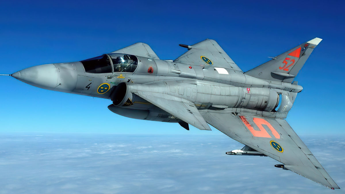 Saab JA 37 Viggen: El avión ordenador volador construido para luchar contra Rusia