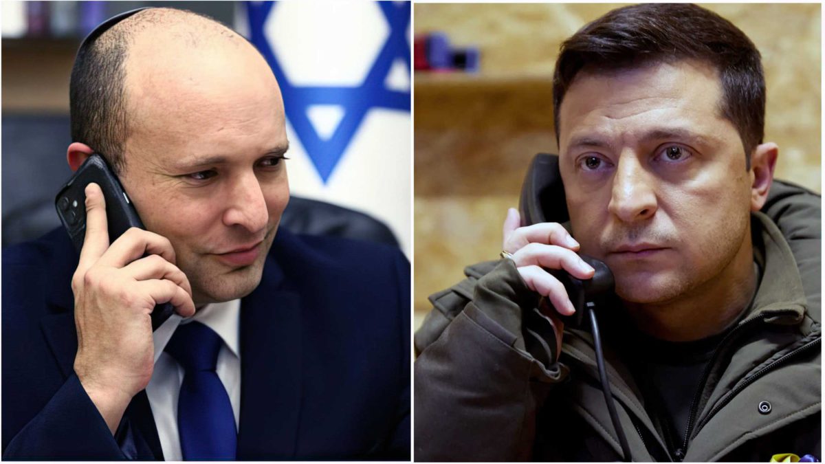 Zelensky tiene “negociaciones fructíferas” con el primer ministro de Israel