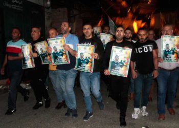 Los islamistas de Yenín protestan por la muerte de Daoud Zubeidi, hermano del jefe terrorista encarcelado