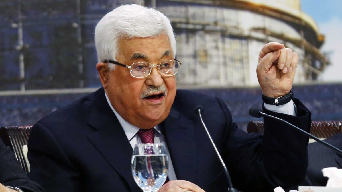 Abbas culpó a “los ataques de los colonos a Al-Aqsa” por el atentado terrorista en Elad