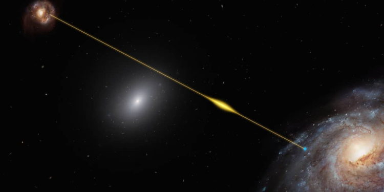 Misteriosa señal de radio repetida detectada desde el espacio