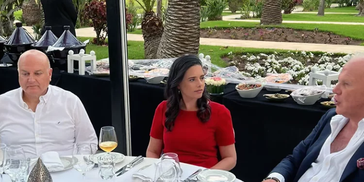 Ayelet Shaked llega a Marruecos, en tercera visita oficial desde la normalización