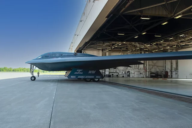 El B-2 Spirit parece un Angry Bird listo para ir a por los cerdos