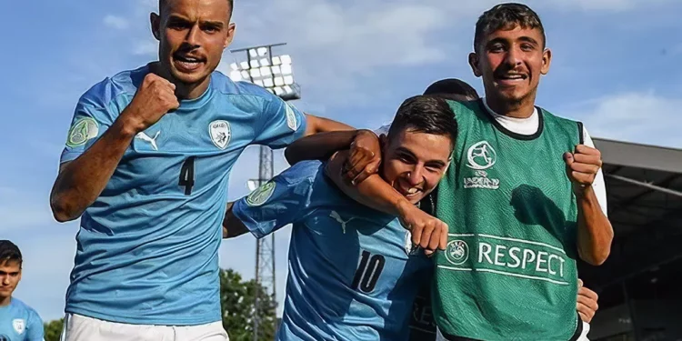 La selección israelí de fútbol sub-19 llega a la semifinal europea
