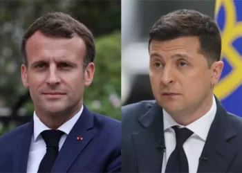 Macron promete enviar más armamento pesado a Ucrania