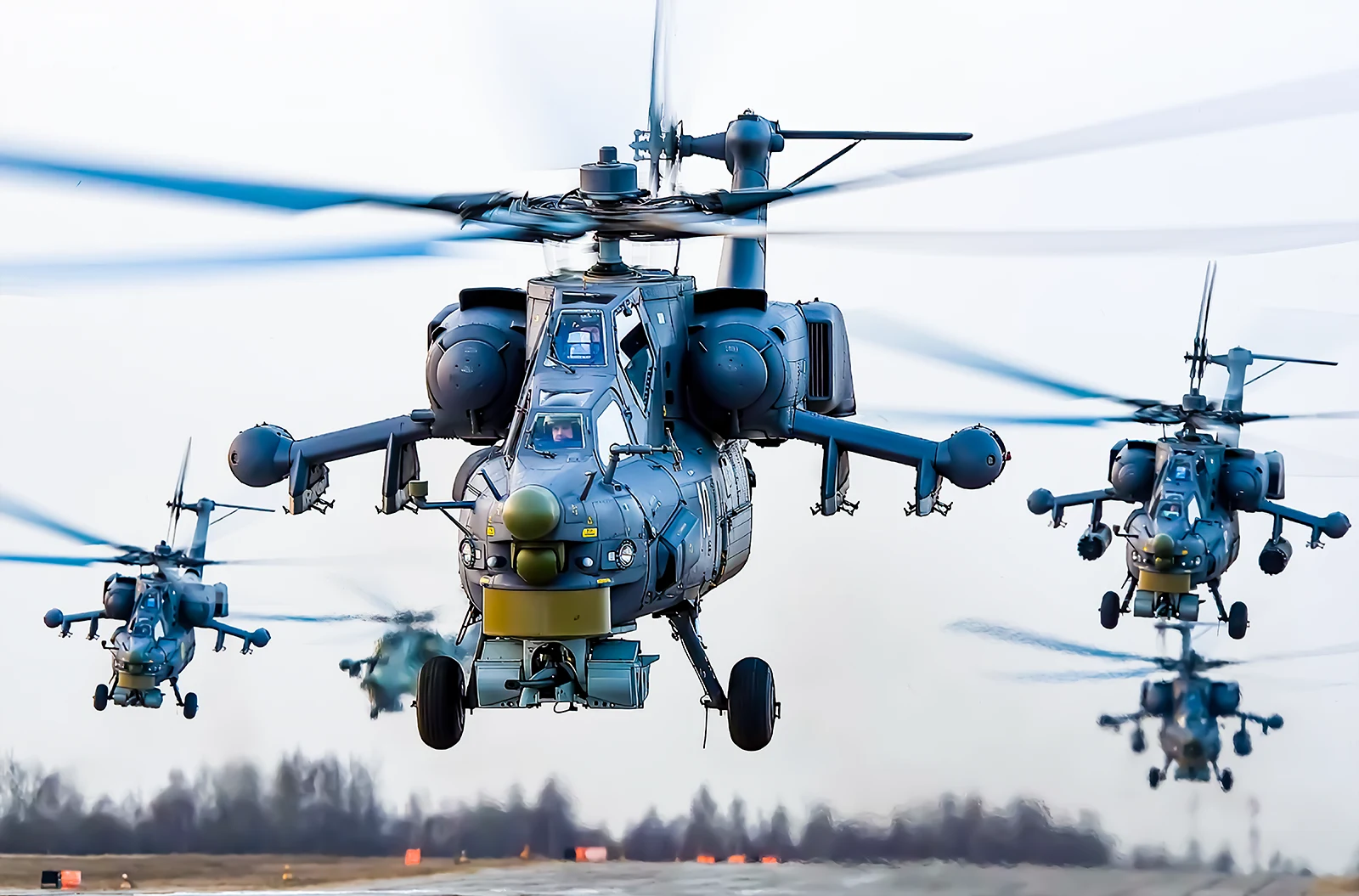 El Mi-28 ruso: El helicóptero de combate “Frankenstein” cargado de potencia de fuego