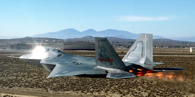 El F-22 Raptor está probando la tecnología furtiva de NGAD