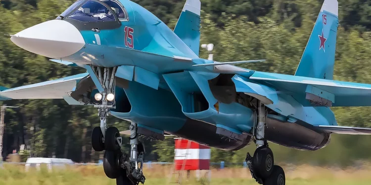 Su-34 Fullback: El avión de ataque que Rusia envió a la guerra de Ucrania