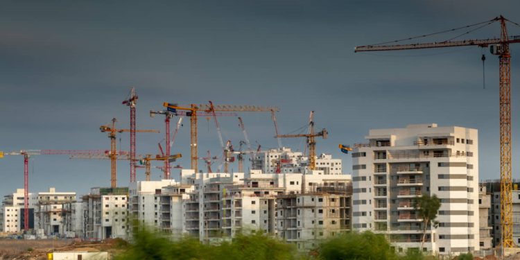 La construcción de edificios en Israel alcanza su nivel más alto en 30 años