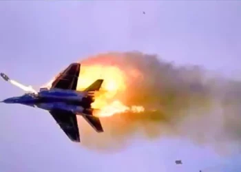 Las transmisiones de radio del Su-34 ruso derribado en Ucrania