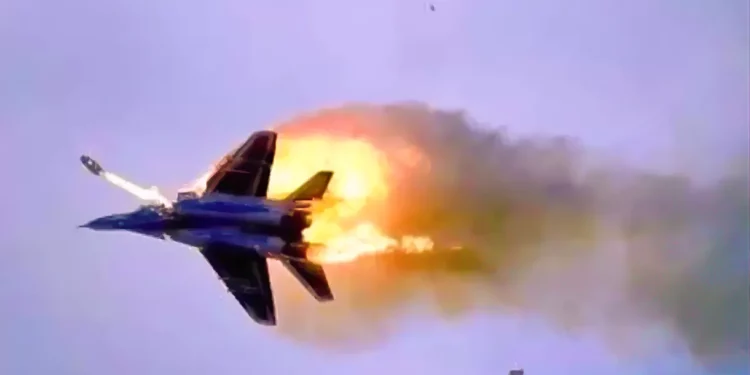 Las transmisiones de radio del Su-34 ruso derribado en Ucrania