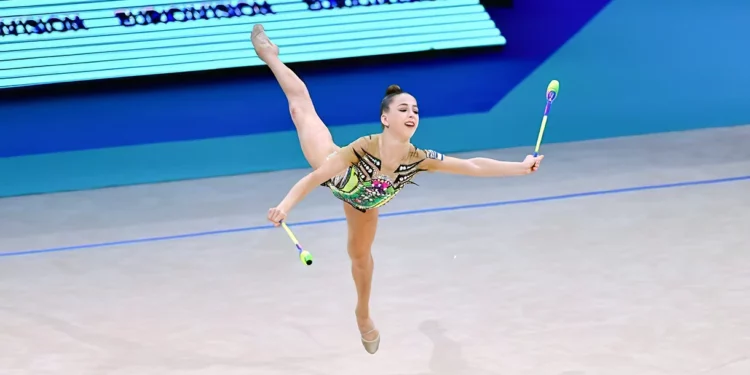 Gimnasta israelí Daria Atamanov gana el oro en los Campeonatos de Europa