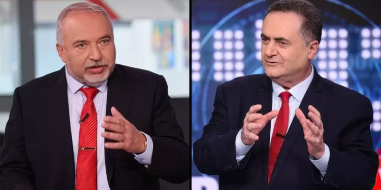 Israel Katz: Liberman se comporta como “los mayores antisemitas”