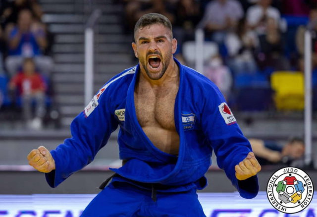 Judoka israelí se gana el corazón de los mongoles al ganar un Grand Slam