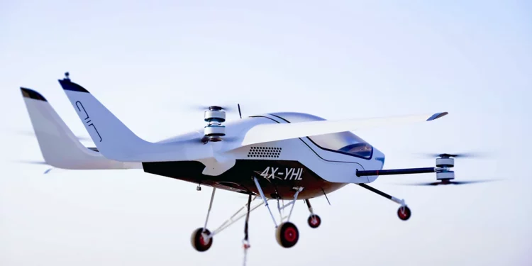 AIR ONE: el eVTOL de una empresa israelí supera la primera prueba