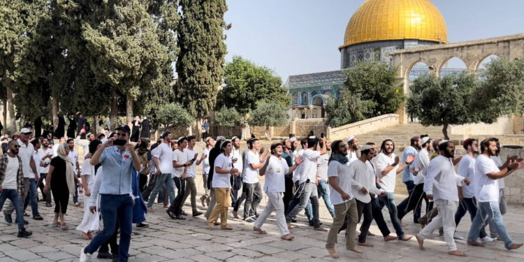 Ben Shapiro visita el Monte del Templo con su padre