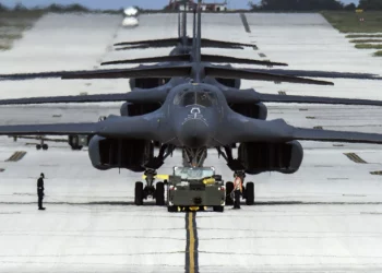 El bombardero supersónico B-1B Lancer es una verdadera potencia