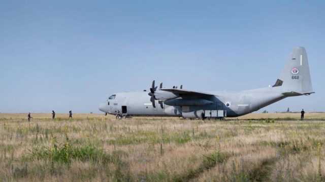 Israel inicia un ejercicio de transporte aéreo a baja altitud sobre Rumanía